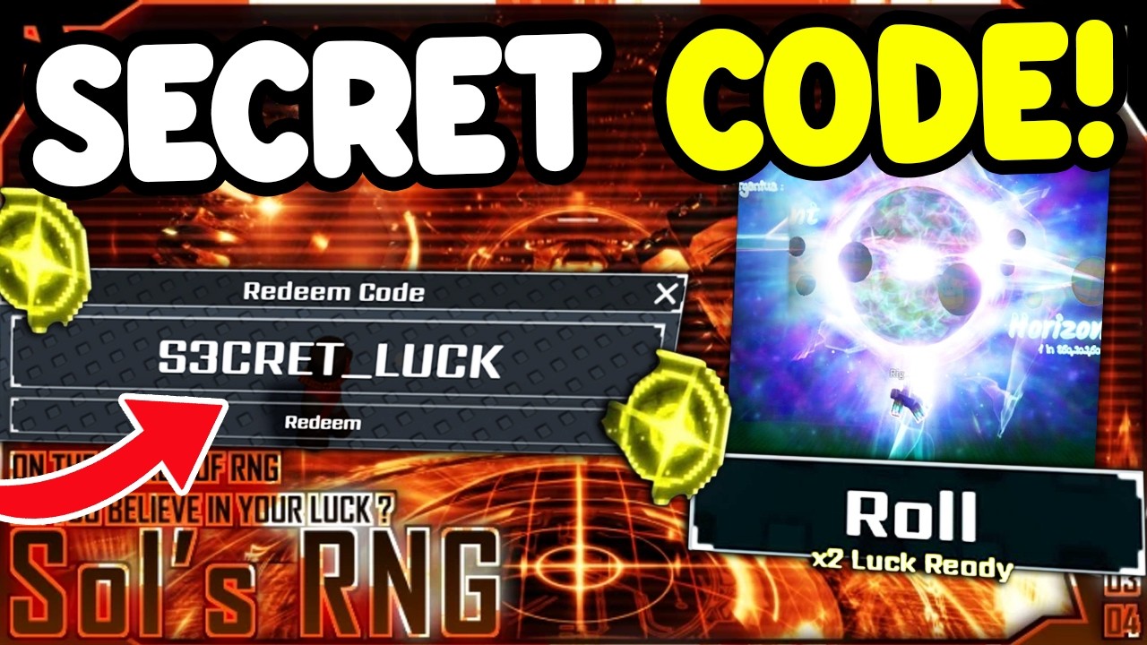 *NEW CODES ALL WORKING CODES FOR SOL’S RNG *EASTER UPDATE* IN FEBRUARY ...