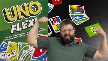 UNO Flex | cards with multiple colors and powers | can you handle the flex?