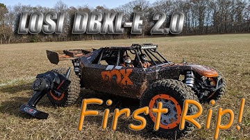 Losi DBXL E 2 0 First Run