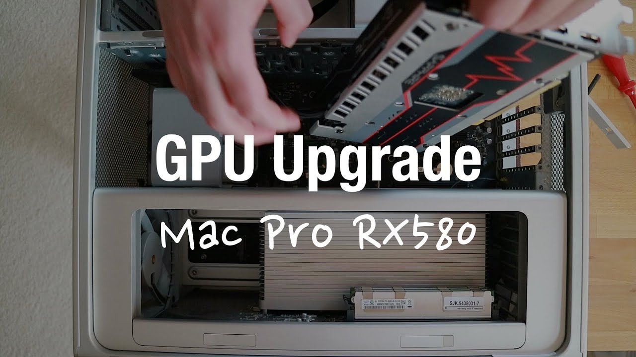 Mac Pro 4 1 And 5 1 Gpu Upgrade For Mojave Sapphire Pulse Radeon Rx580 Youtube