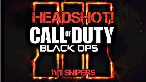BO3 1v1 25$ SNIPERS ONLY!