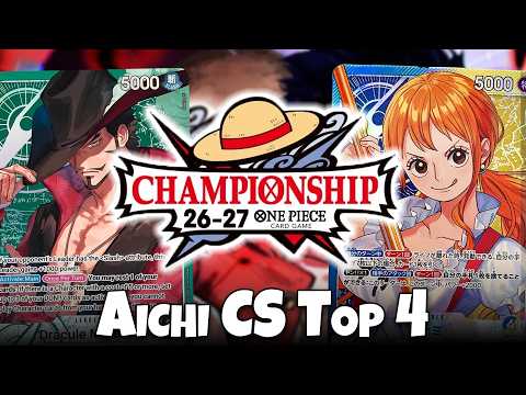 [OP15+ST30] OP14 Mihawk vs. OP11 Nami || Aichi CS Top 4 Season 1 One Piece Card Game