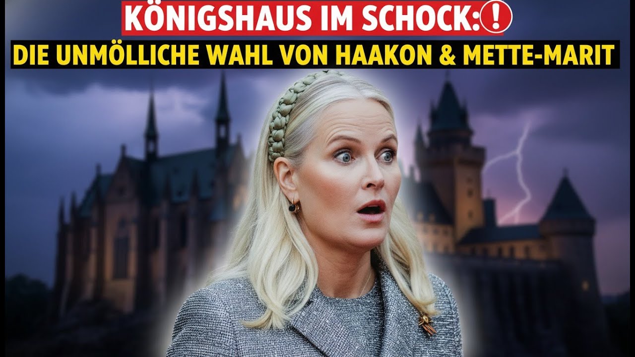 Königshaus im schock Die unmögliche wahl von Haakon & Mette Marit