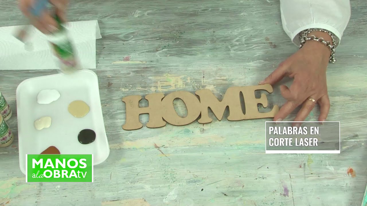 ManoslaObraTv Programa 59 - Pizarra de corcho - Imitación Mayolica - Hortensias en Mosaiquismo