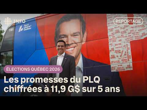 The Quebec Liberal Party bets on a return to a balanced budget by 2029-2030