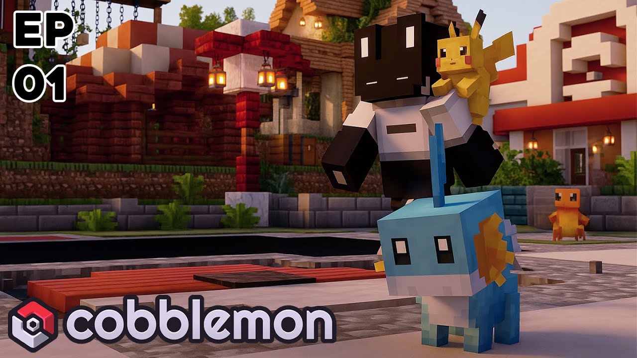 Starting a New Pokémon Journey in Cobblemon | EP - 1 - YouTube