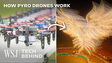 Pyro Drone Shows: The Future of July 4th Fireworks? | WSJ Tech Behind