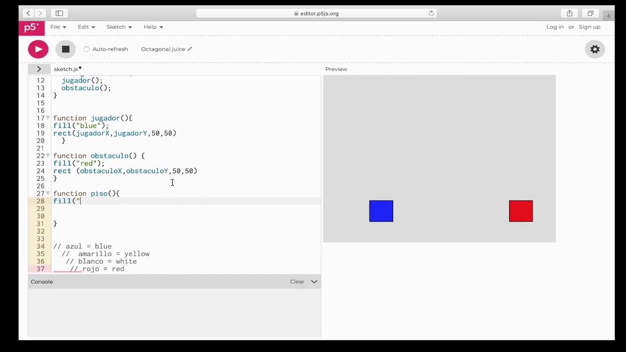 Juego Javascript (Parte 1) - YouTube