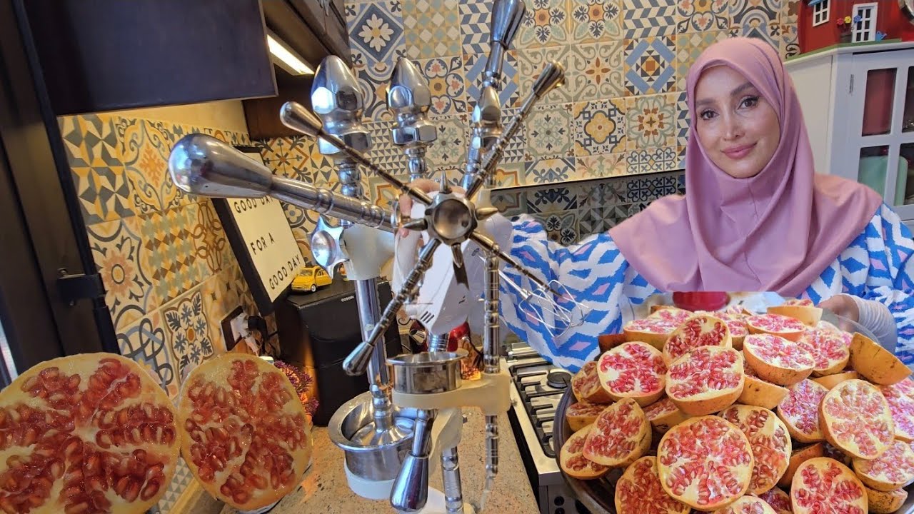 بدون تعب 👆 دبس الرمان على الأصول و بالخطوات الفريدة على يوتيوب😉