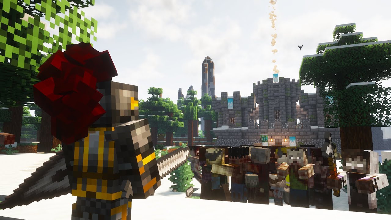 Surviving a Medieval Zombie Apocalypse in Minecraft - YouTube