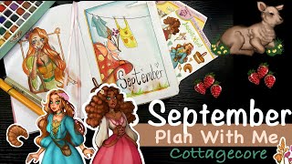 Plan With Me: September Cottagecore Theme!