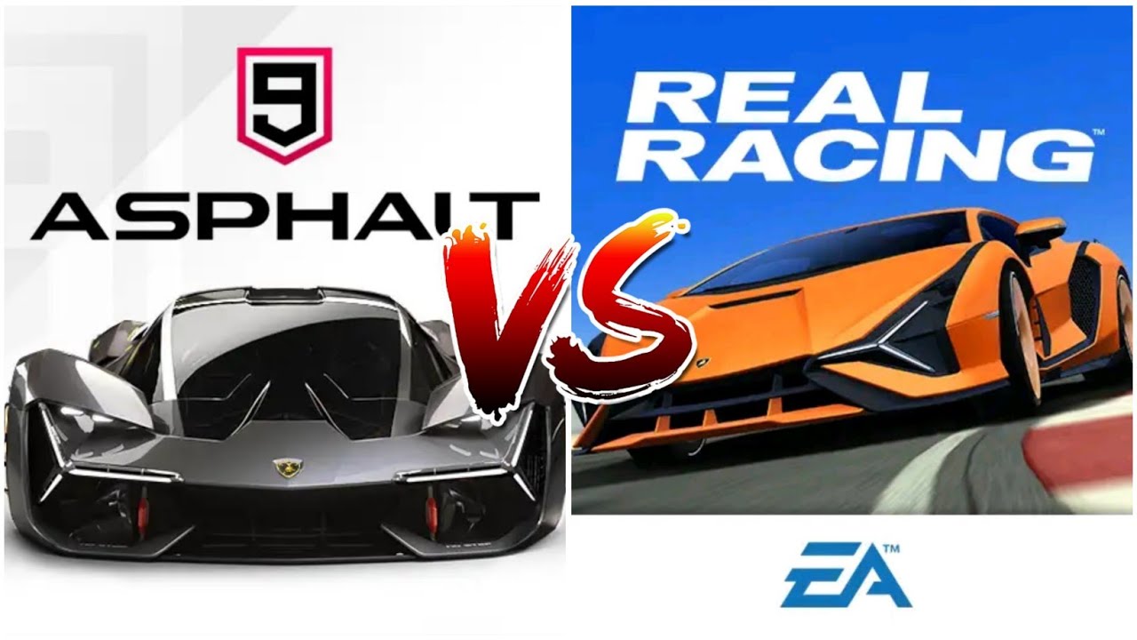 Real Racing 3 Vs Asphalt 9 Legends | Cars | Gameplay FHD - YouTube