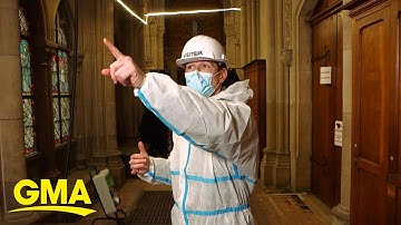 Inside Notre Dame Cathedral nearly 2 years after devastating fire l GMA