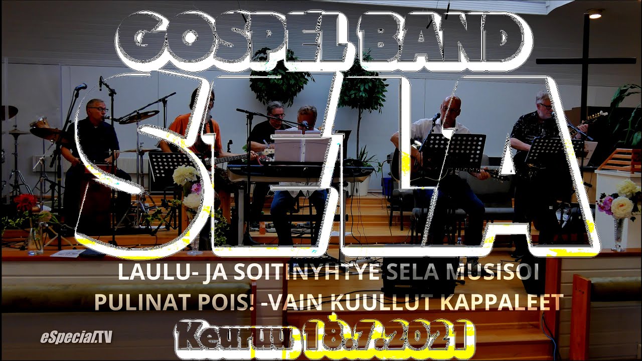 Gospel band SELA, 18.7.2021 Keuruu