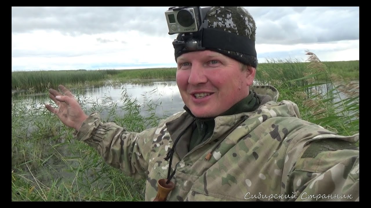 Открываем  охоту в Сибири, на новом болотоходе, от Владимира Дыканя
