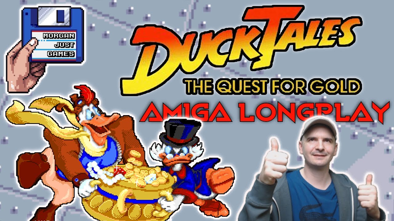 Ducktales The Quest For Gold Amiga Longplay With Commentary MJG