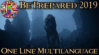 The Lion King Be Prepared 2019 - One Line Multilanguage 46 Languages