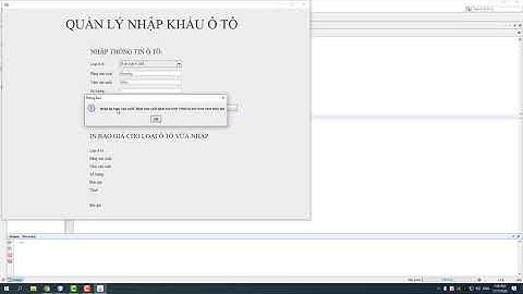 JAVA | Nhập Thông Tin Trên Form, Sử Dụng Constructor Và Kế Thừa