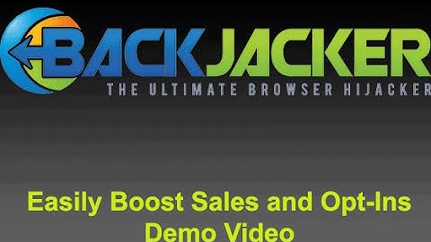 BackJacker - Easily Boost Sales And Opt-ins - Live Demo