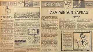 Direklerarası Ramazan Takvimi (Haldun Taner, 1980)