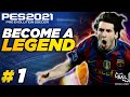 ICONIC 16 YEAR OLD LIONEL MESSI ADVENTURE BEGINS! - PES 2021 BAL #01 [4K]