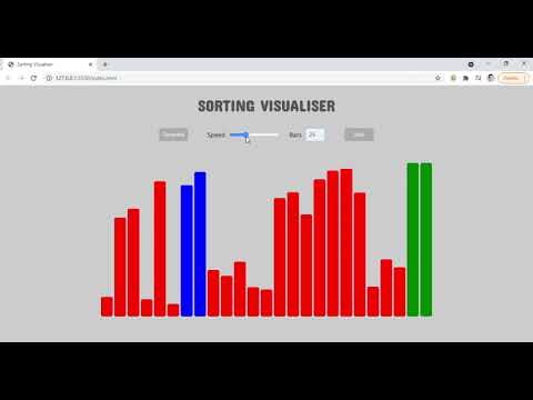 Sorting Visualiser (Bubble Sort)