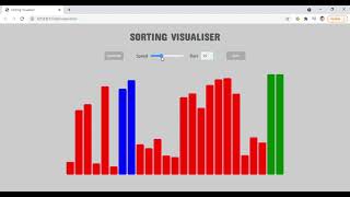Sorting Visualiser (Bubble Sort)