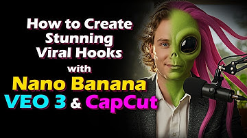 How to Create Stunning Viral Hooks with Nano Banana VEO 3 & CapCut | AI Workflow for Viral Content