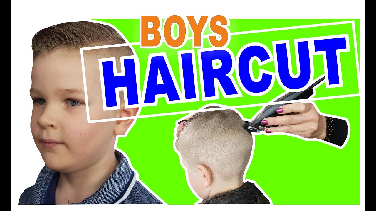HOW TO CUT BOYS HAIR WITH CLIPPERS | HOW TO CUT HAIR AT HOME - YouTube