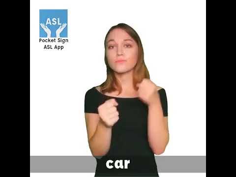 Car - ASL Sign Language - YouTube