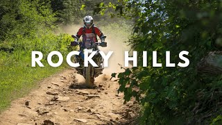HILL TECHNIQUES for Adventure Motorcycles / Add Confidence / Delete Anxiety / Level 1 Lesson