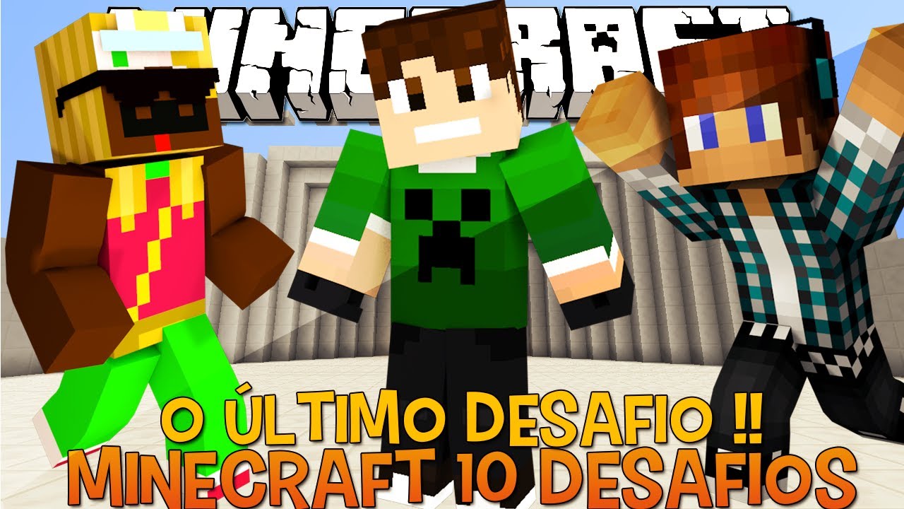 Minecraft : DENTRO DE OUTRO JOGO !! - Os 10 Desafios 2 #10 