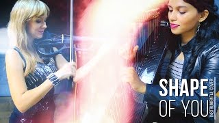 Ed Sheeran - Shape of you (Harp and Violin Cover)