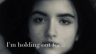 ANGELINA JORDAN  I'm Still Holding out for You ( Fan made video ) chords