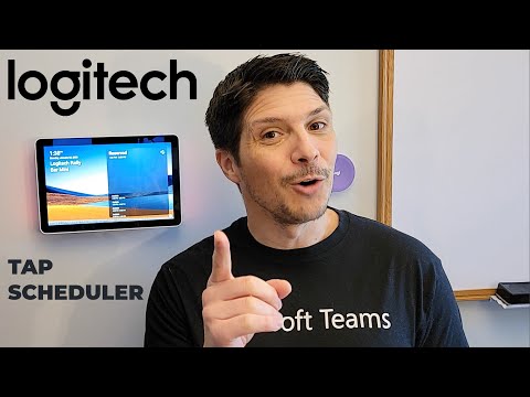 Logitech Tap Scheduler - Unboxing / Device Overview / Setup / Microsoft Teams Rooms Demo