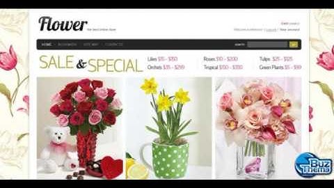 Download Flower Store PrestaShop Theme by  Di TM PrestaShop Themes
