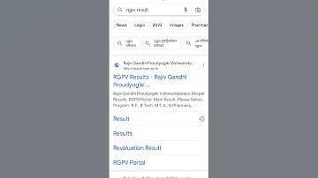 RGPV 4 sem results #rgpvresult #shortvideo #shorts #short
