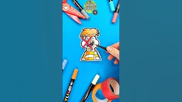 Try to Solve Paper Craft Puzzle with Anxiety by Inside Out #insideout #papercraft #puzzle #diy