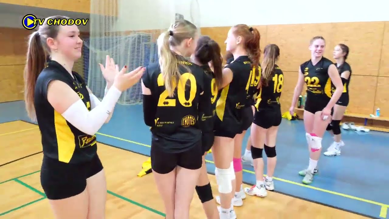 Chodovské kadetky přivítaly doma VK Plzeň