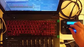 Interstellar Yuppie live with Shruthi-1 SMR4-MKII , Korg Nanokontrol