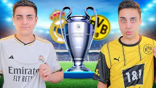 تحدي ( نهائي كأس دوري أبطال أوروبا🔥⚽️)  مدريد VS دورتموند!!