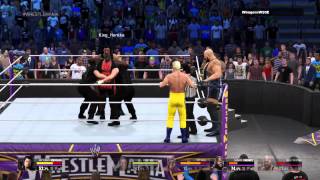 WWE 2K15 funny moments and bugs