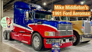 Mike Middleton’s 1991 Ford Aeromax LTLA9000 Truck Tour - Bigfoot Enterprises by Miss Flatbed Red 2,964 views 1 month ago 5 minutes, 4 seconds