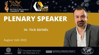 Famous Plenary Speaker - Dr. Nick Birbilis - August 16th Profile