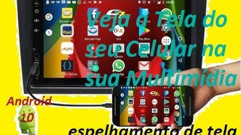 Espelhamento na Multimidia First Option 7830 / Android 10