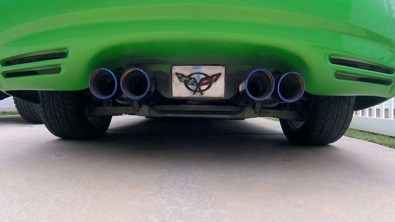 C5 Corvette Muffler Delete YouTube