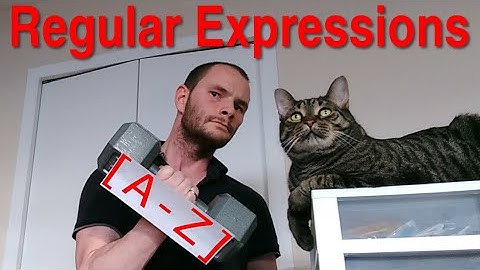 Regular Expression Character Classes: Negation & Character Ranges
