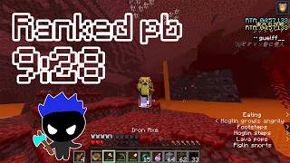 ranked pb 9:28!!!!!!!!!!!!!!! #6