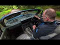 Motodrome triumph TR7 convertible TR8 conversion for sale, in action