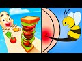 Help Me Tricky Story vs Sandwich Runner - All Levels Gameplay (Android,iOS) Part 80